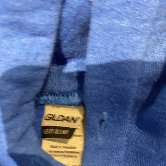 Gildan hoodie - royal blue - Picture 3 of 4